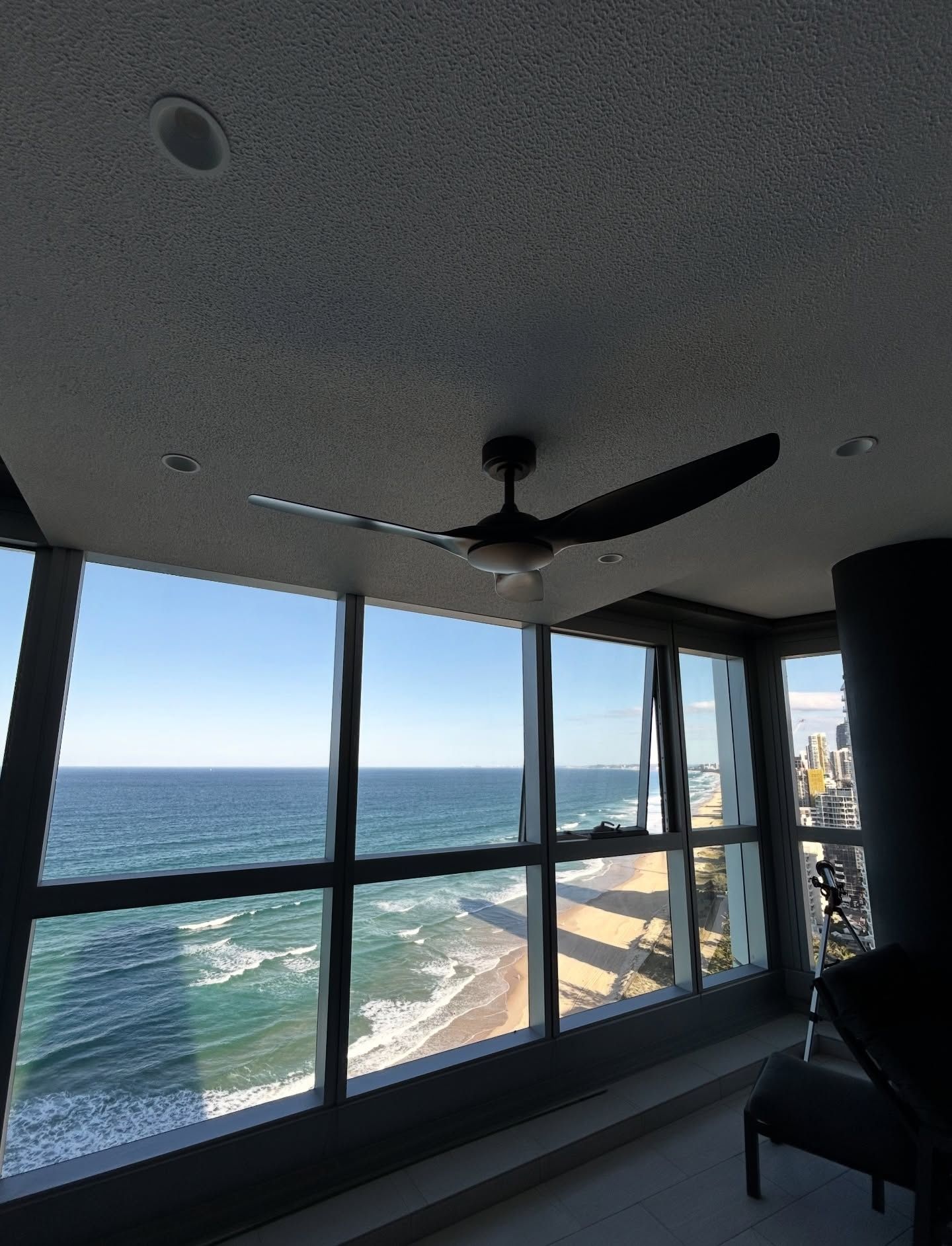 Ceiling fan installation by BTM Electrical & Air