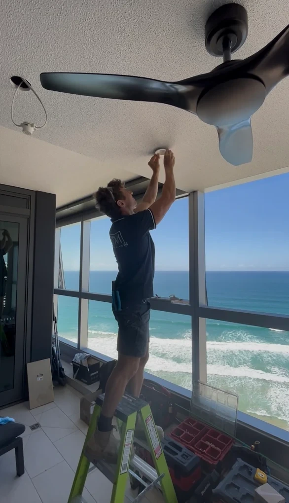 BTM Electrical & Air servicing a Gold Coast home